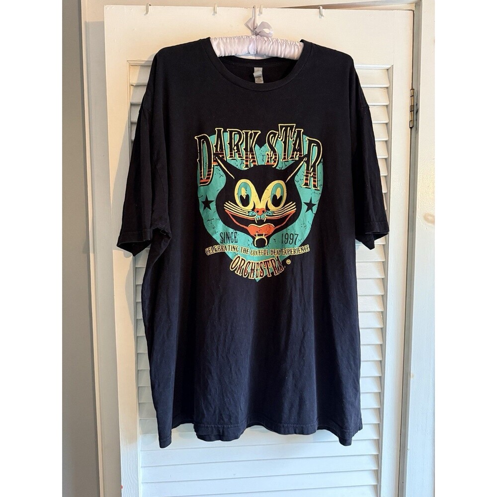 Dark Star Orchestra T-Shirt Men’s XXXL Black Grateful Dead 3XL T Shirt Hippie